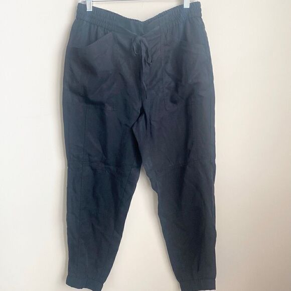 Banana Republic Black Lightweight Joggers M - Picture 1 of 7